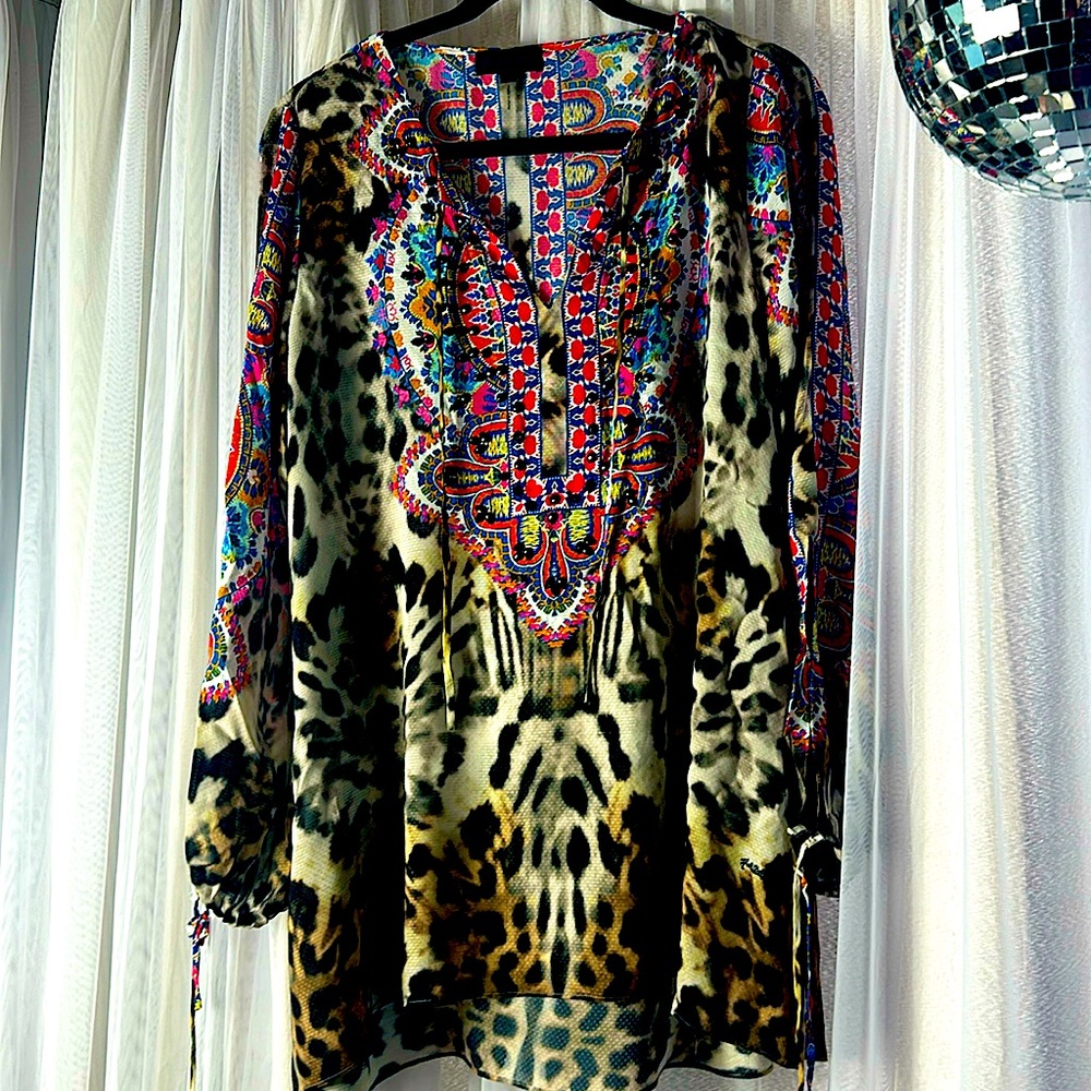 Size Large Hale Bob Summer Blouse